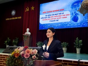 Hội Thảo Khoa Học Cấp Tỉnh “Tác Động Của Nhịp Thở Có Kiểm Soát Lên Biến Thiên Nhịp Tim (HRV) Và Nồng Độ Cortisol Huyết Thanh Ở Người Trẻ”