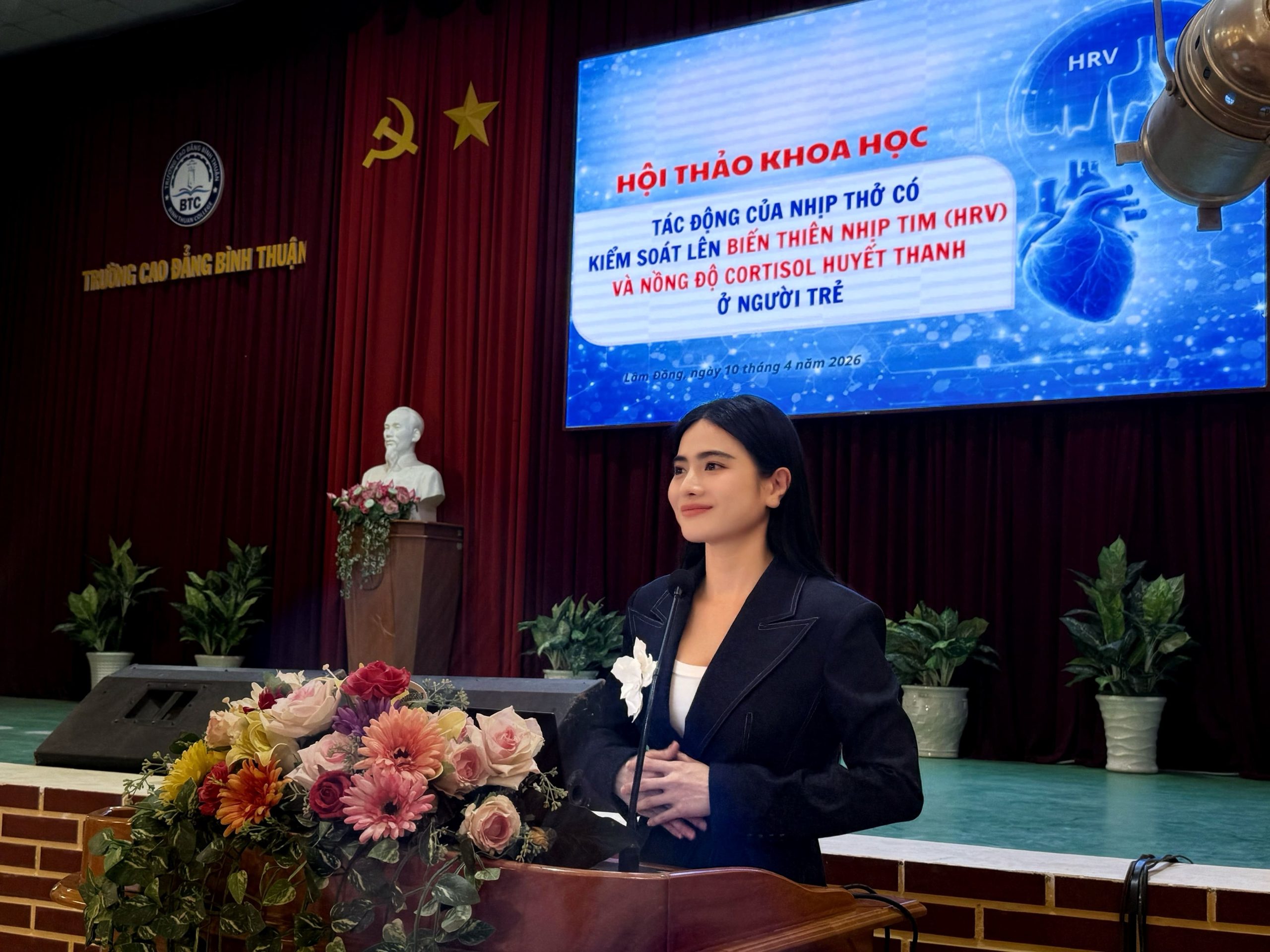 Hội Thảo Khoa Học Cấp Tỉnh “Tác Động Của Nhịp Thở Có Kiểm Soát Lên Biến Thiên Nhịp Tim (HRV) Và Nồng Độ Cortisol Huyết Thanh Ở Người Trẻ”