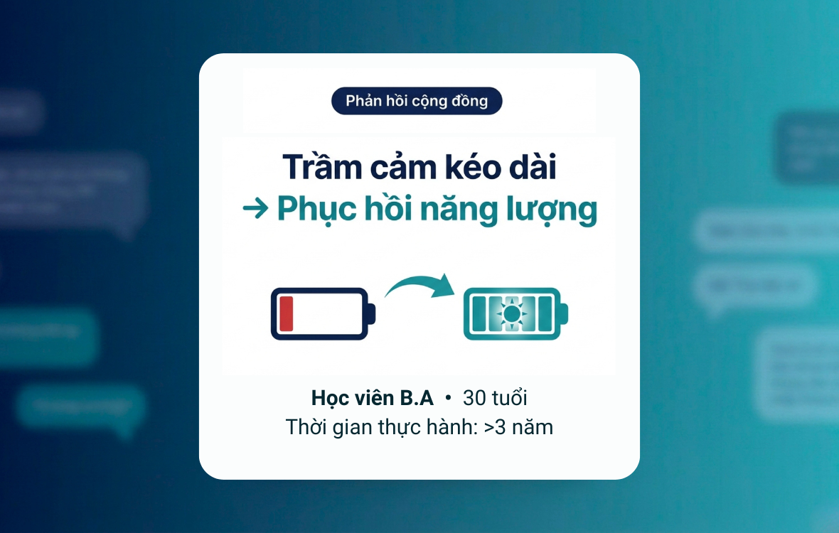 Haama Breath Giúp Vượt Qua Trầm Cảm & Duy Trì Phục Hồi Năng Lượng Trong Suốt 3 Năm Thực Hành