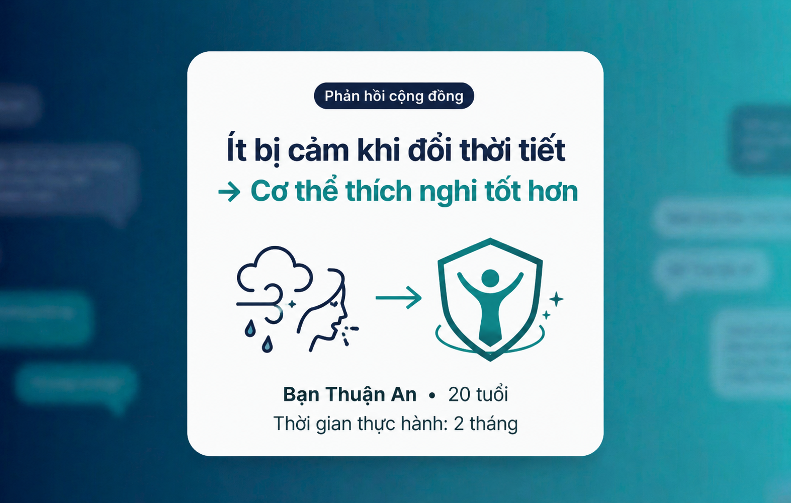 Ít bị cảm hơn, tập trung tốt hơn: Thuận An thay đổi gì sau 2 tháng Haama Breath?